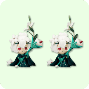 White Lily Cookie Plush 2PCS